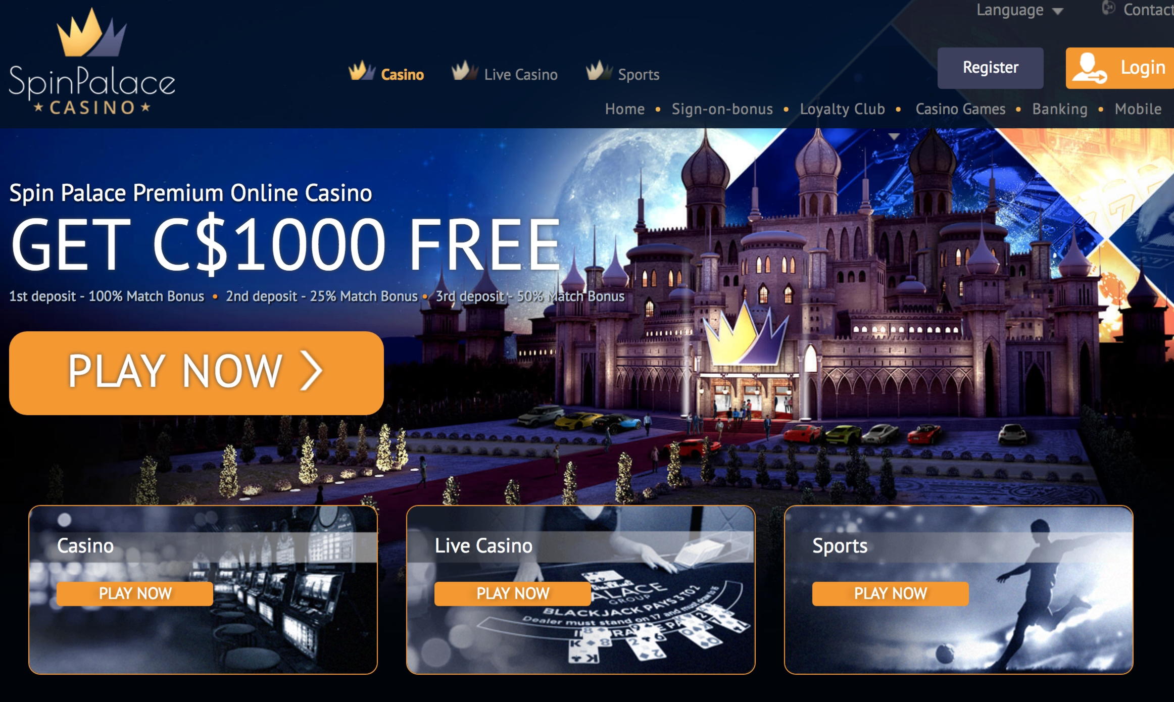 55 Free spins casino at Winner Casino