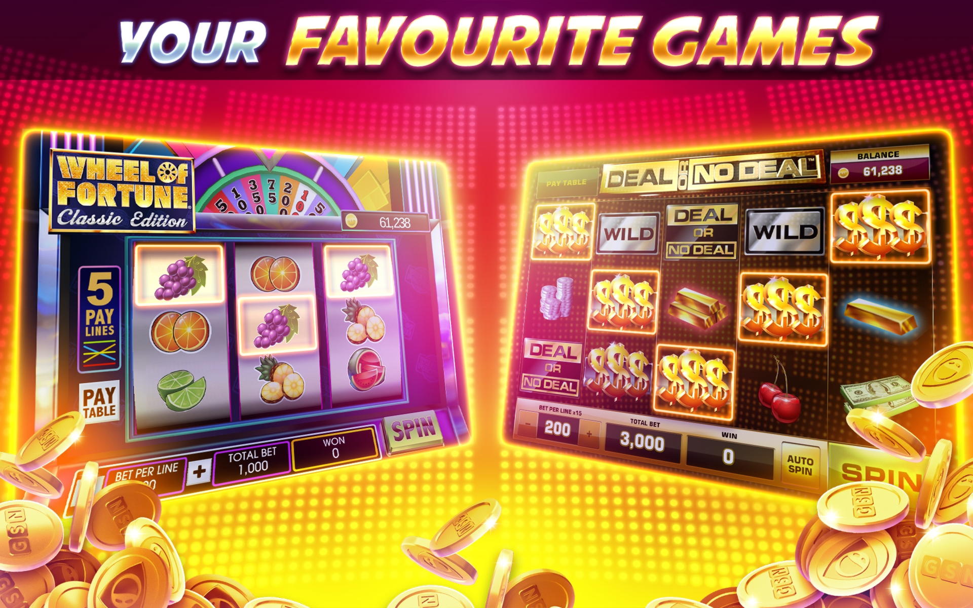 €425 Casino chip at Wix Stars Casino