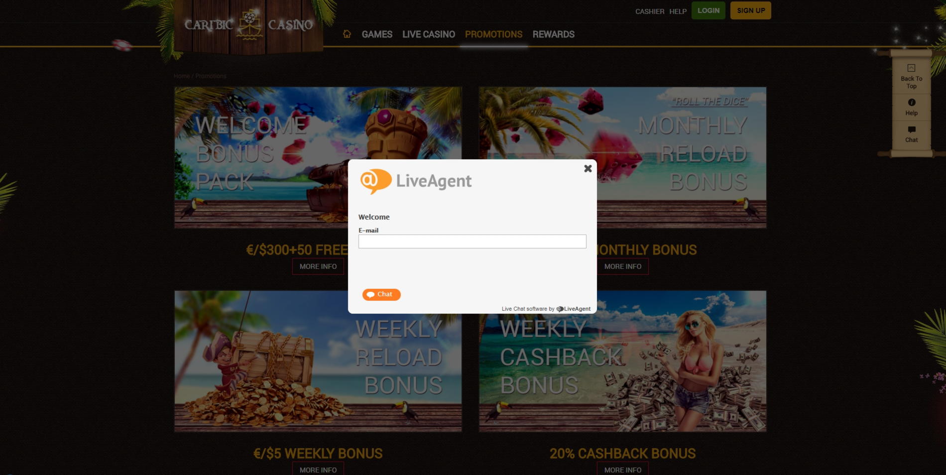 Eur 4625 No Deposit Bonus at Genesis Casino