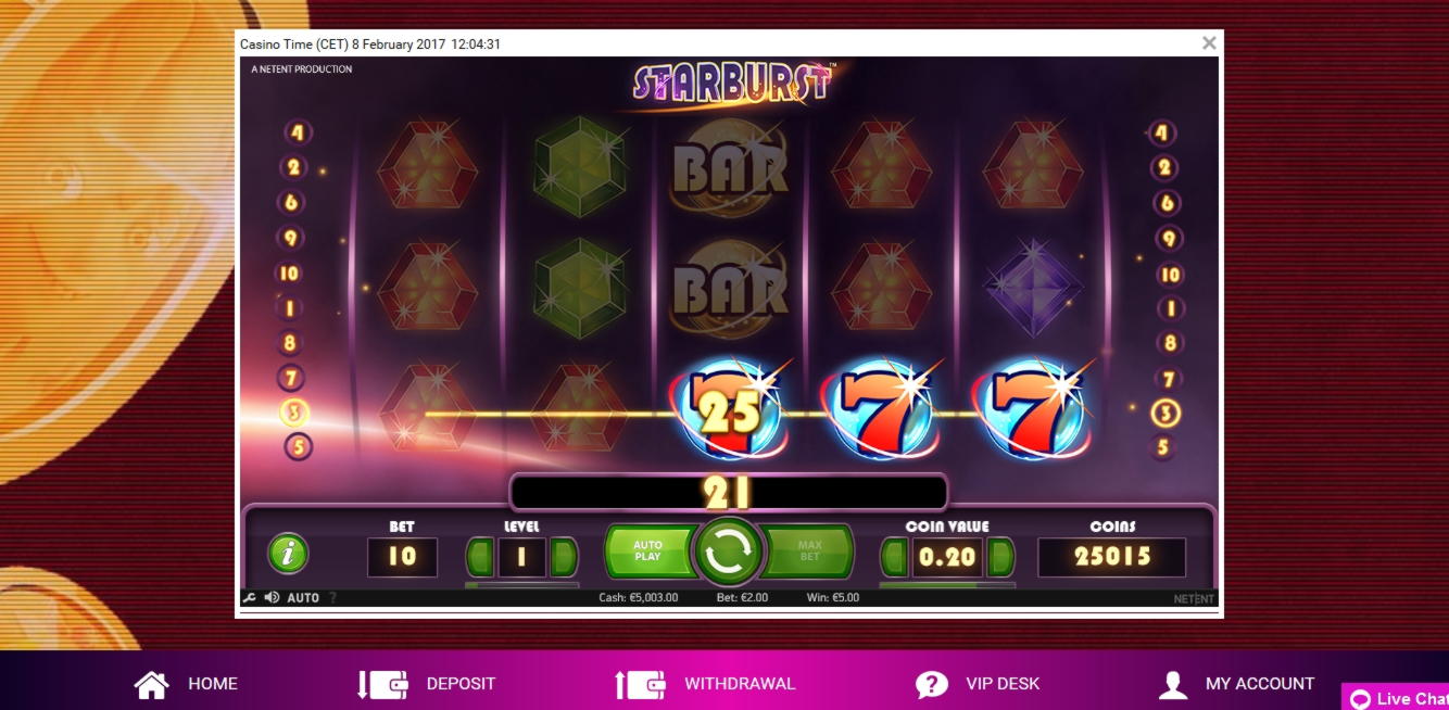 200 free spins casino at Guts Casino