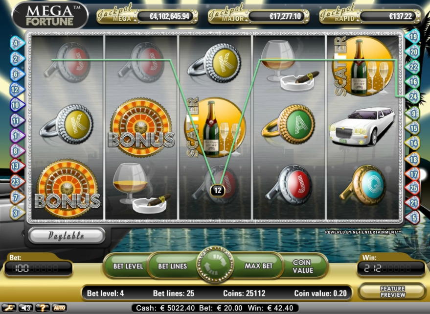 $475 casino chip at Magic Red Casino