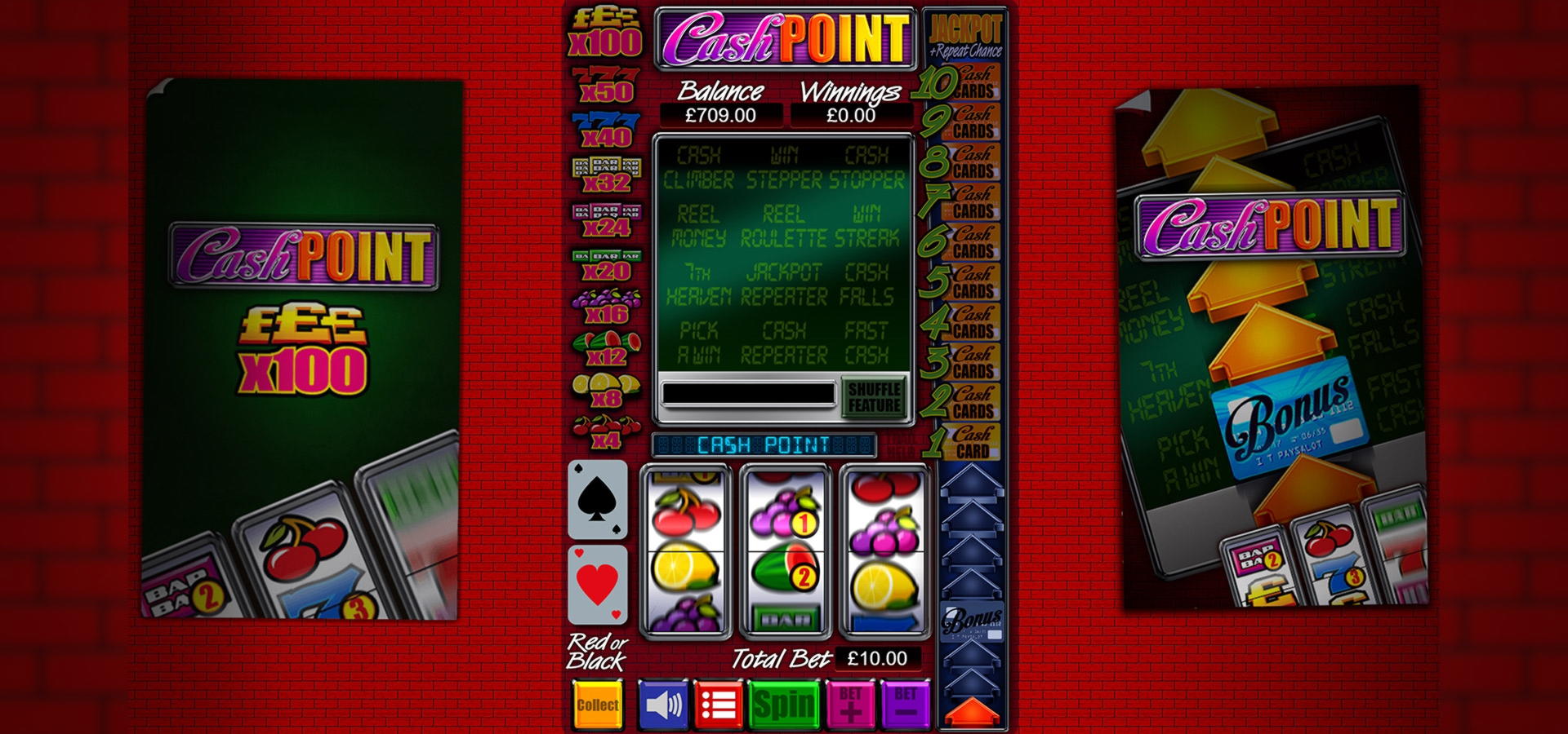 95 Free Spins Casino at Party Casino