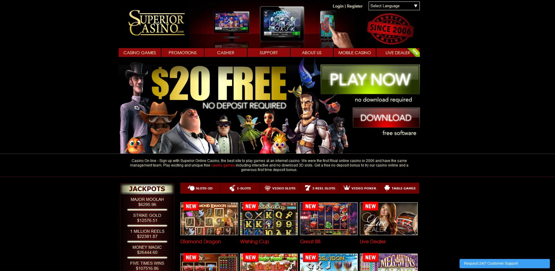 970% Best signup bonus casino at Casimba Casino