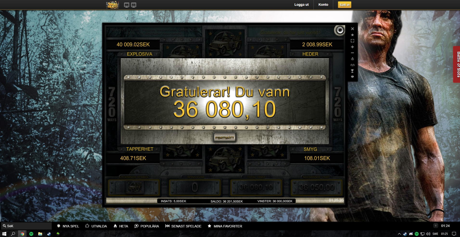 30 Free spins at Volt Casino