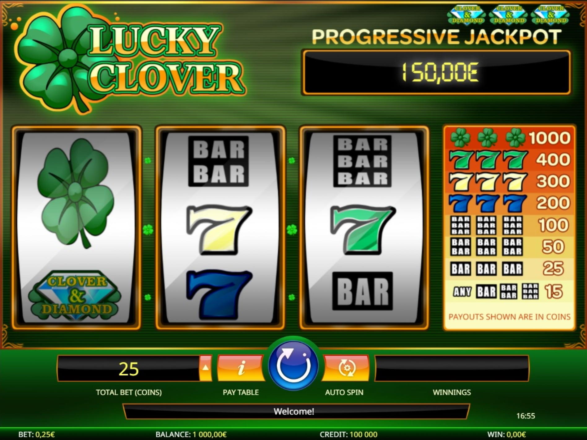 55% Signup Casino Bonus at Dunder Casino