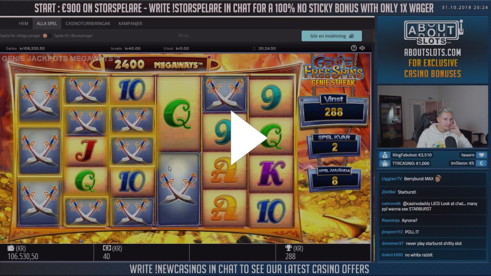 660% Match bonus casino at Video Slots Casino