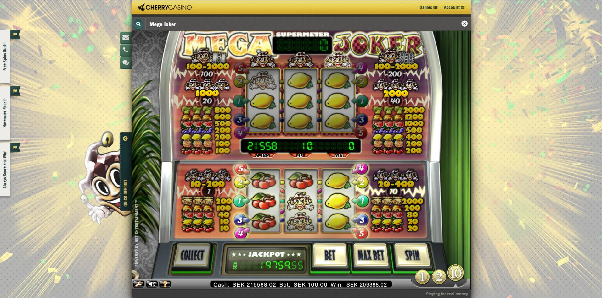135 FREE Spins at Dunder Casino