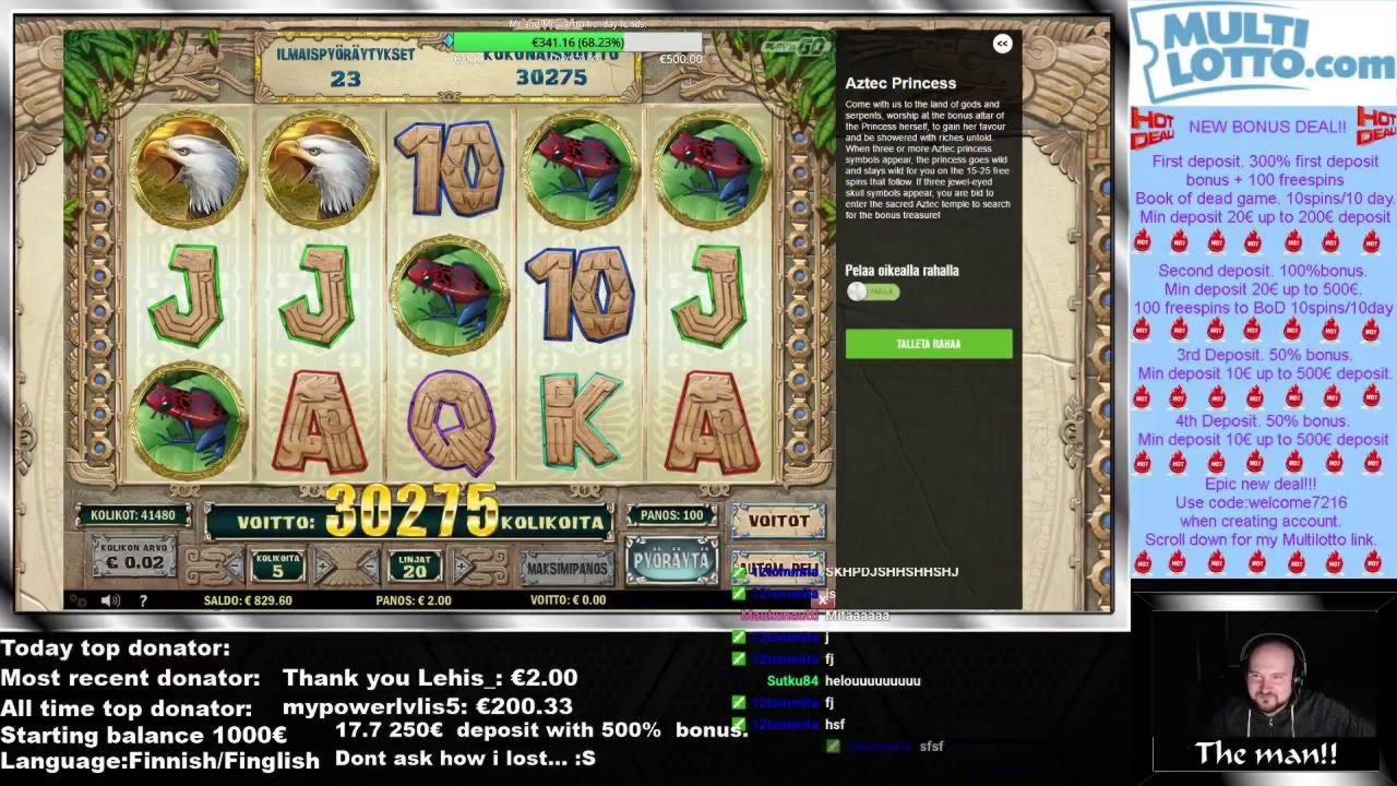 810% Match Bonus Casino at Casino com