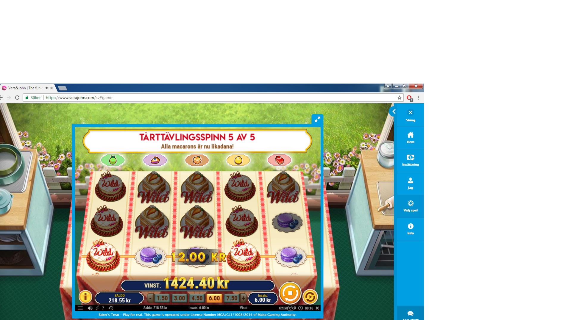 EUR 340 Free casino chip at Casino com