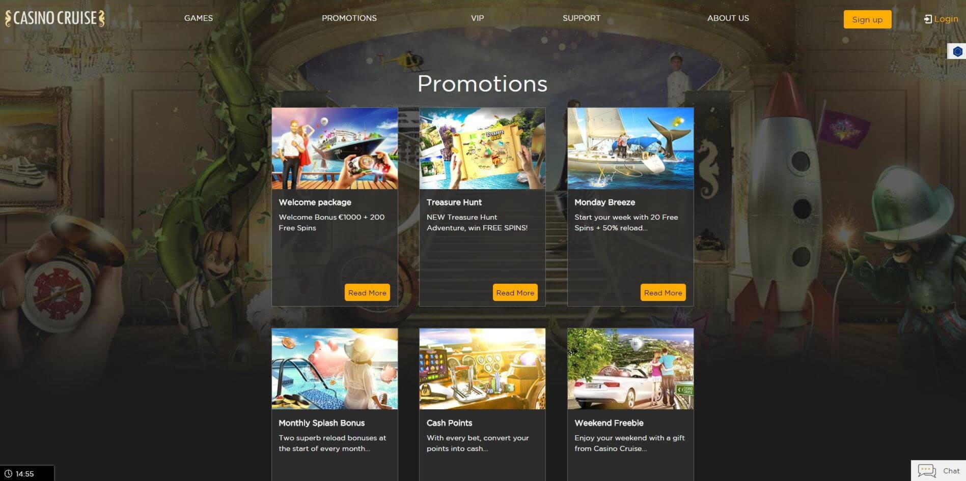 105% Best signup bonus casino at Party Casino