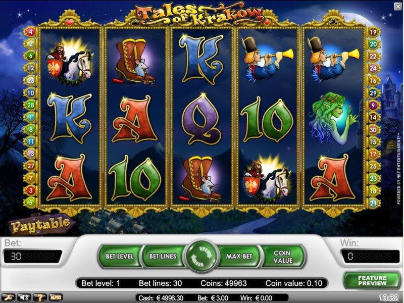 180 free spins casino at Eurogrand Casino