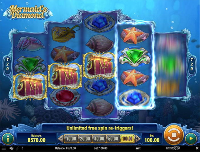 555% casino match bonus at Touch Lucky Casino
