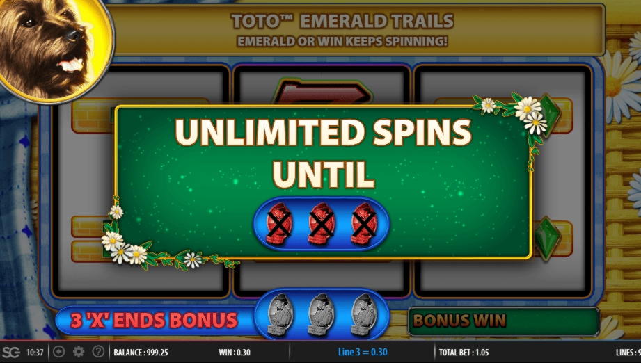 265 Free Spins right now at Sloty Casino