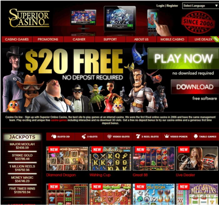 240% Match at a casino at Magic Red Casino