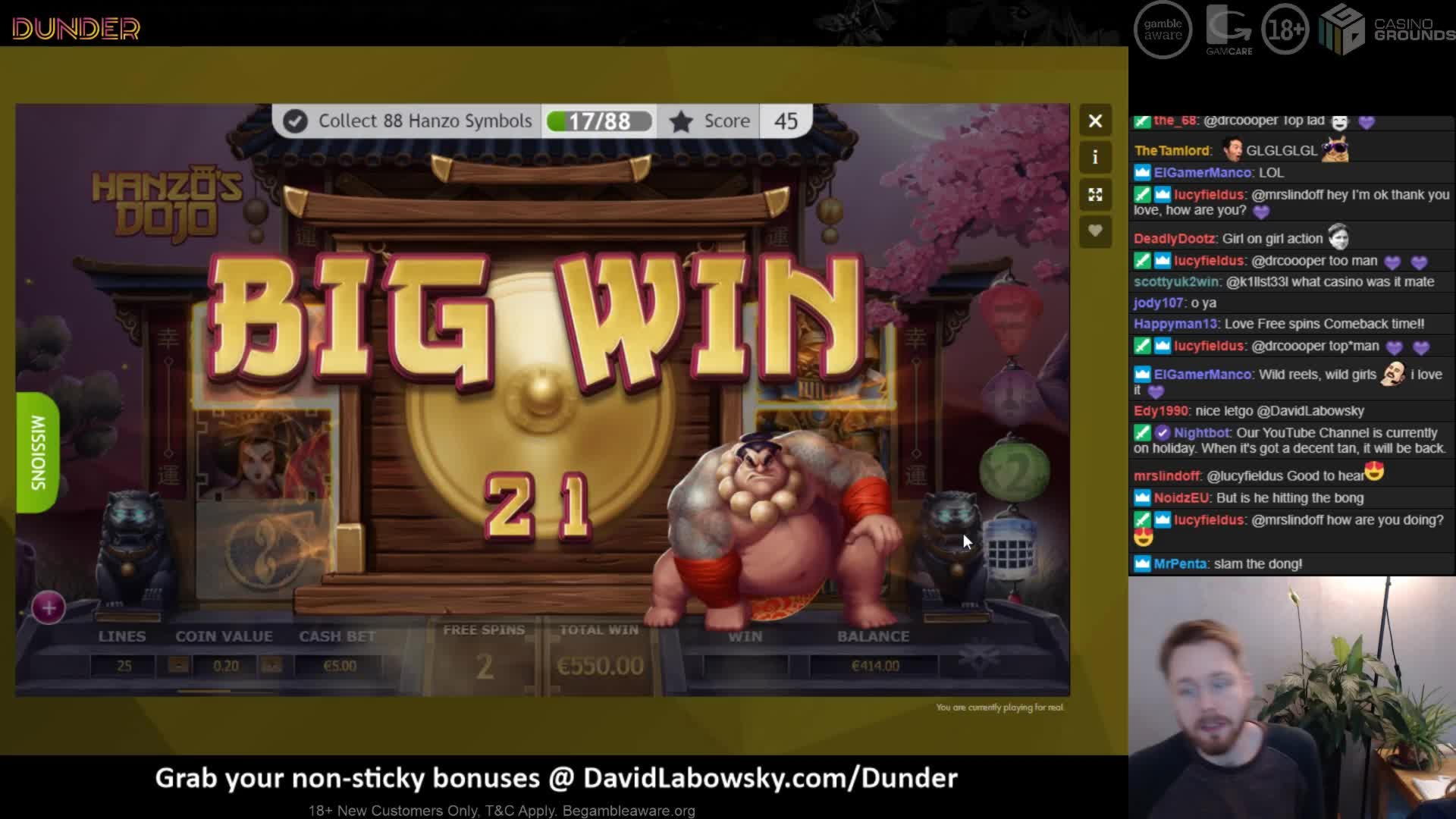 EURO 510 Free Chip Casino at Party Casino