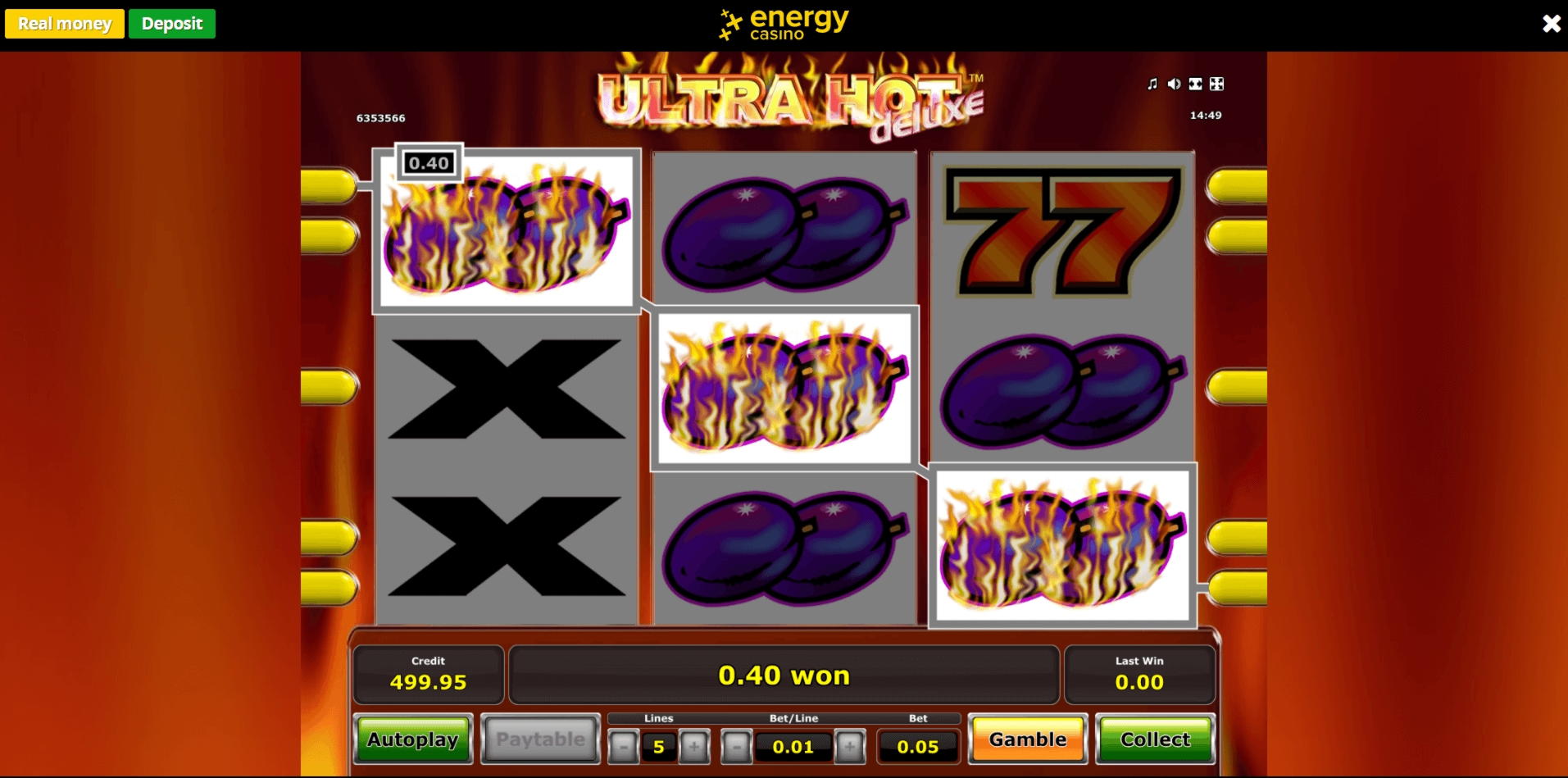 EURO 180 Mobile freeroll slot tournament at Video Slots Casino