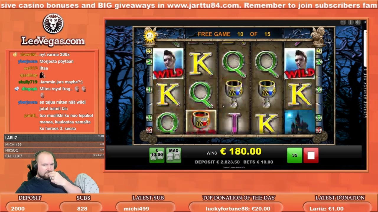 750% First Deposit Bonus at Wix Stars Casino