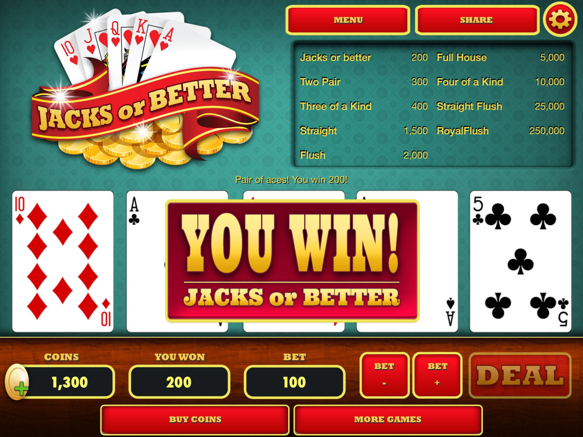 400% Match at a casino at Guts Casino