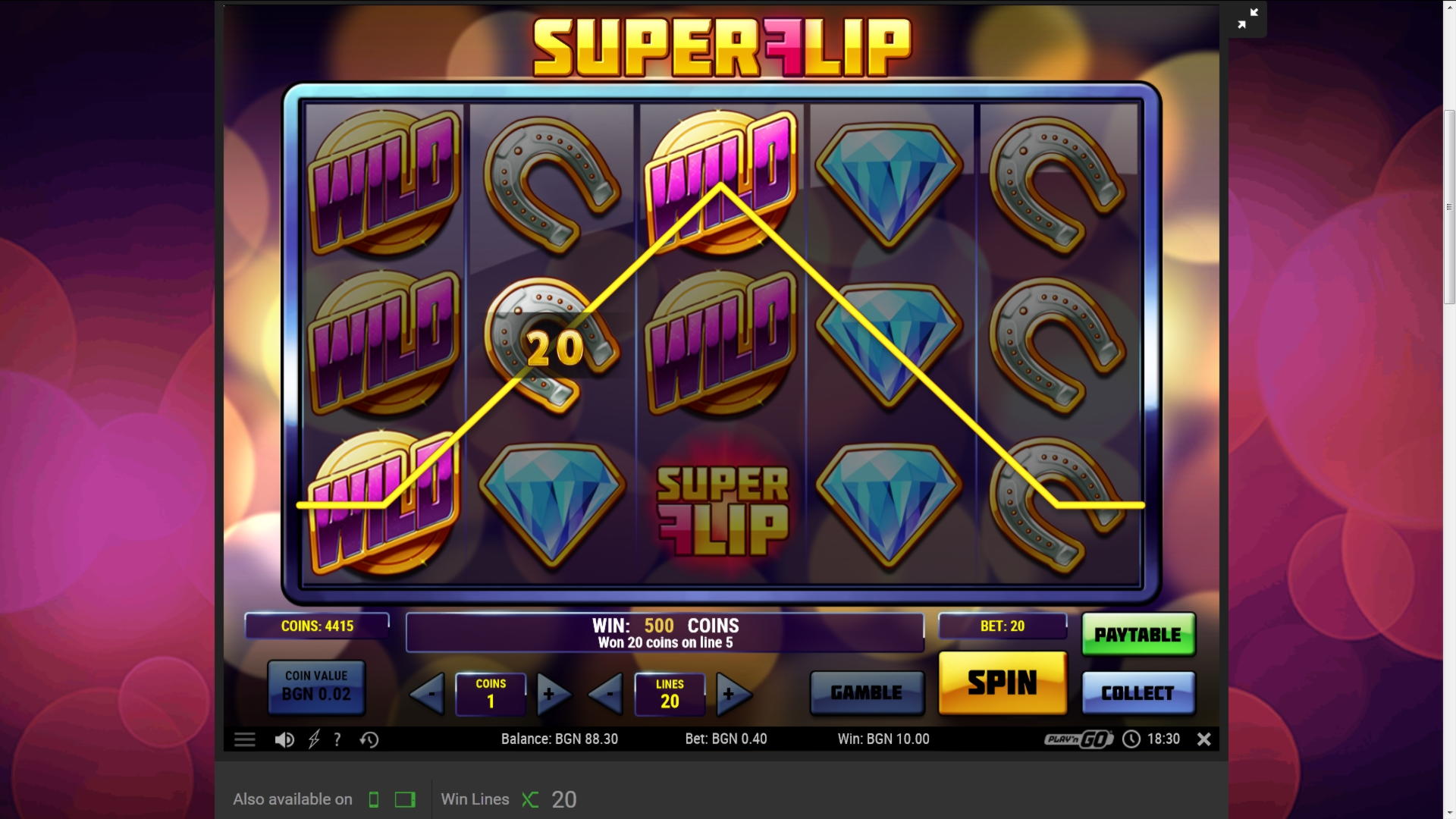 10 Loyal Free Spins! at Grandivy Casino