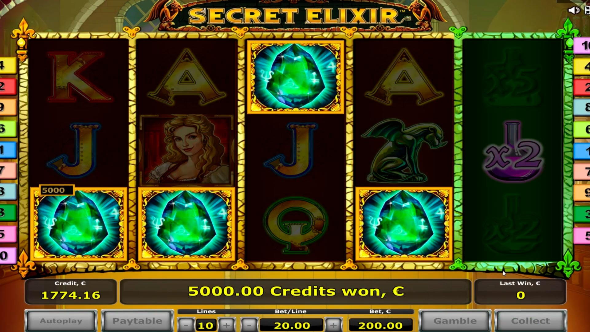 430% Match at a casino at Wix Stars Casino