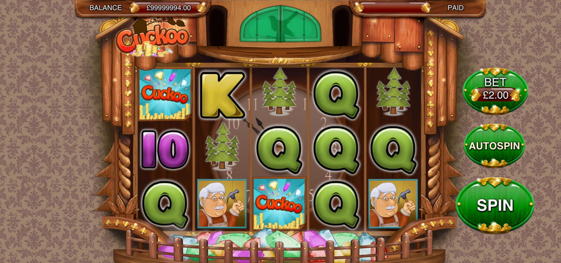 £1745 No deposit casino bonus at Eurogrand Casino