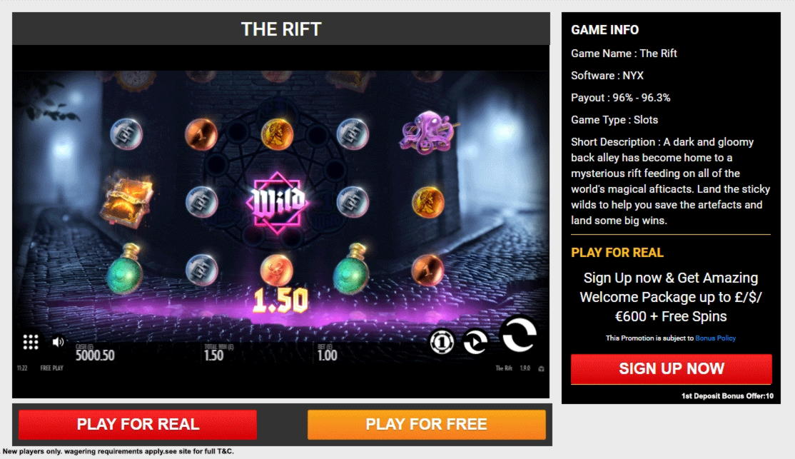 Eur 450 Free Money at Magic Red Casino