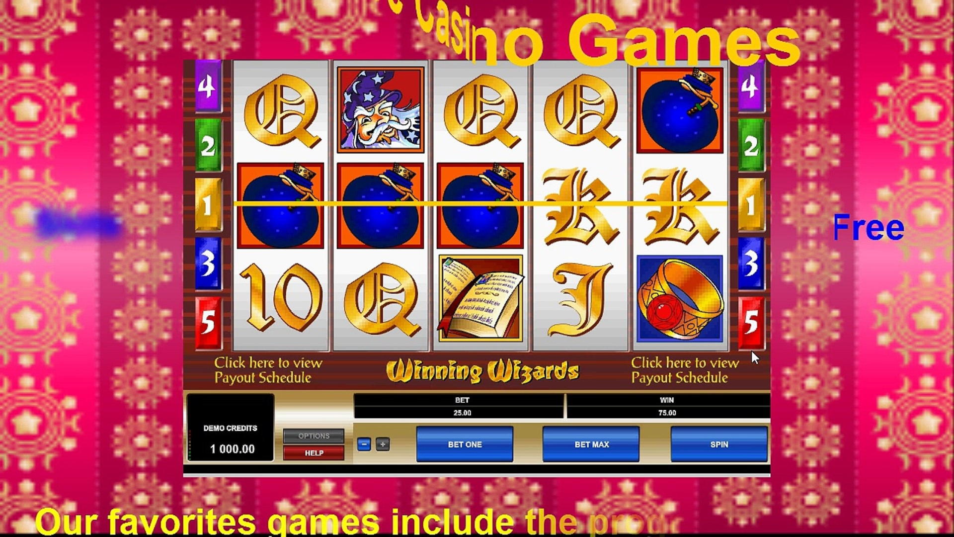 250 FREE Spins at 777 Casino
