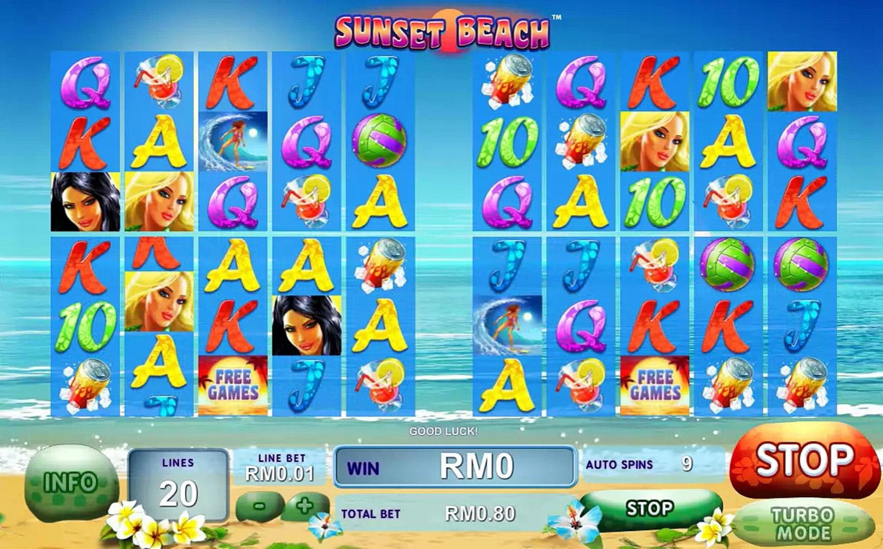 180 Free Spins Casino at Party Casino