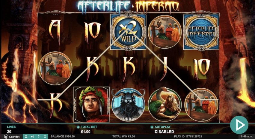 115% casino match bonus at Leo Vegas Casino