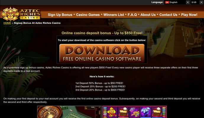 485% Match bonus casino at Eurogrand Casino