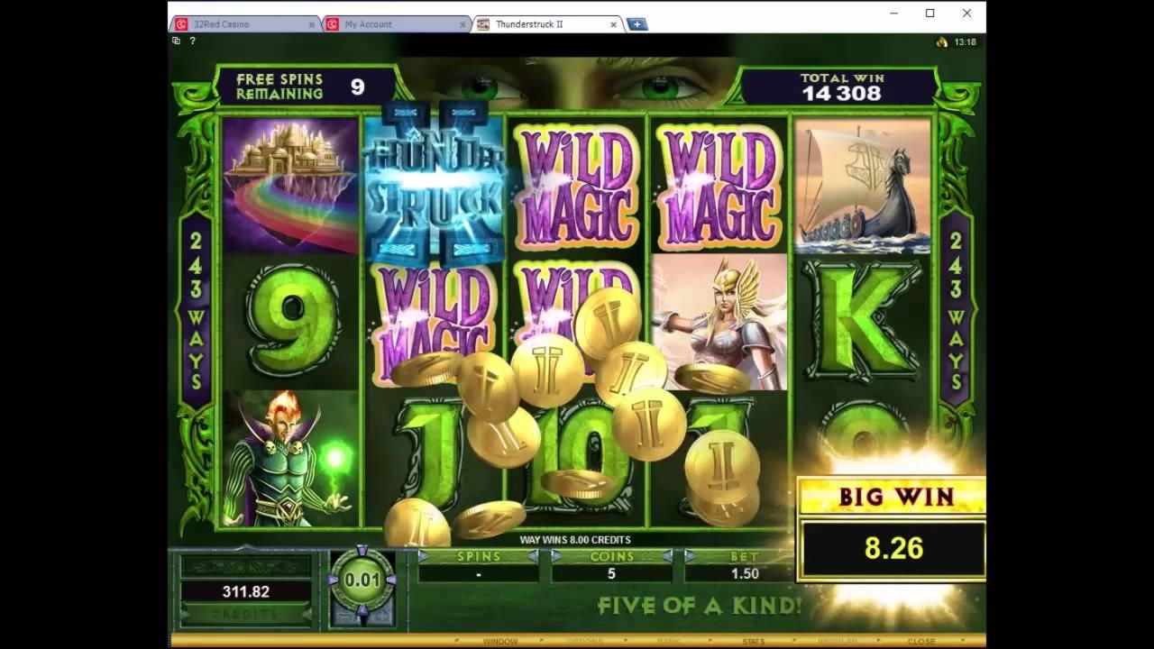 355% Match bonus casino at Magic Red Casino