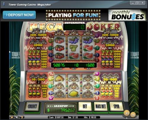 515% First deposit bonus at Mansion Bet Casino