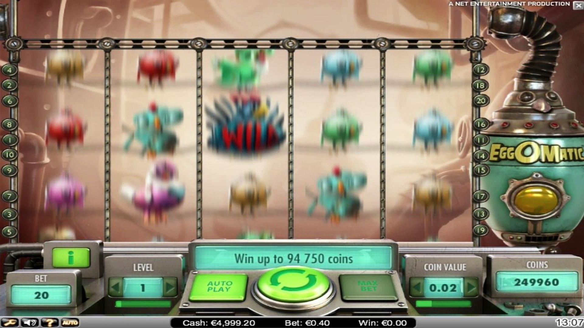 £110 no deposit at Dunder Casino