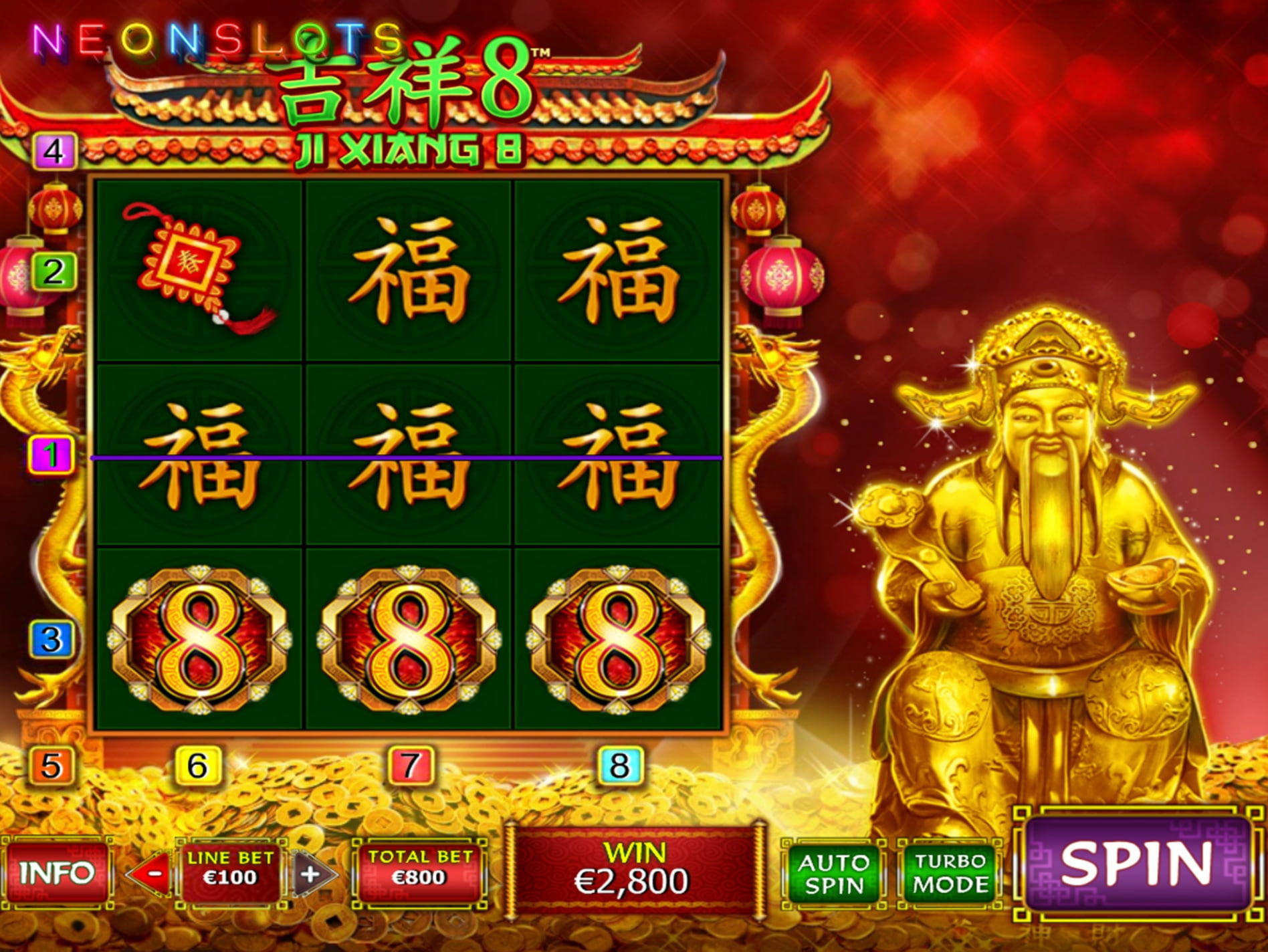 £655 no deposit at Magic Red Casino