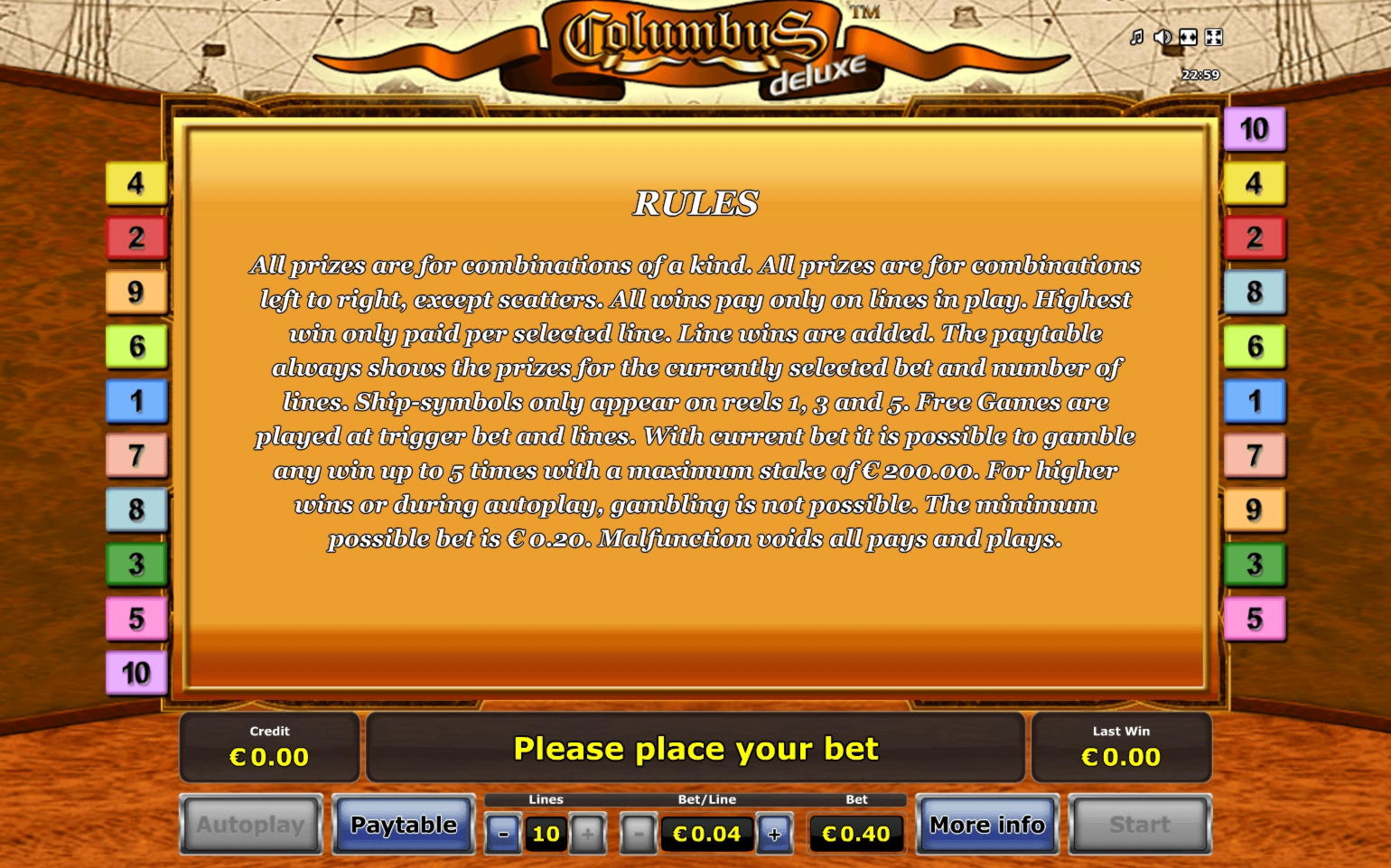 €380 Casino chip at Bet Hard Casino