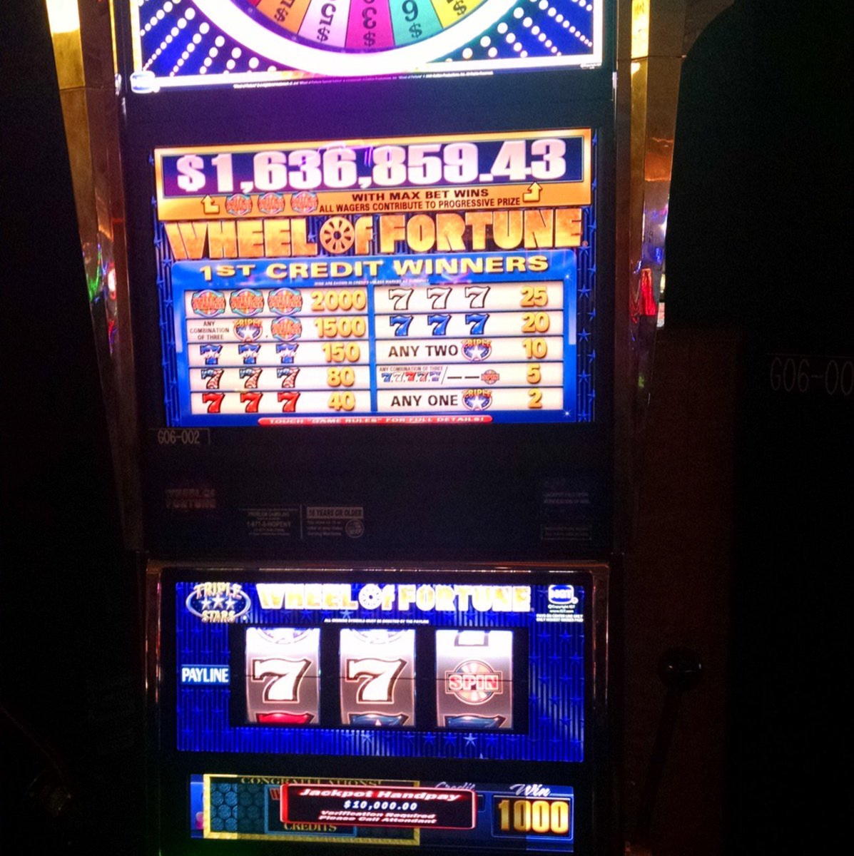170% Casino match bonus at Touch Lucky Casino