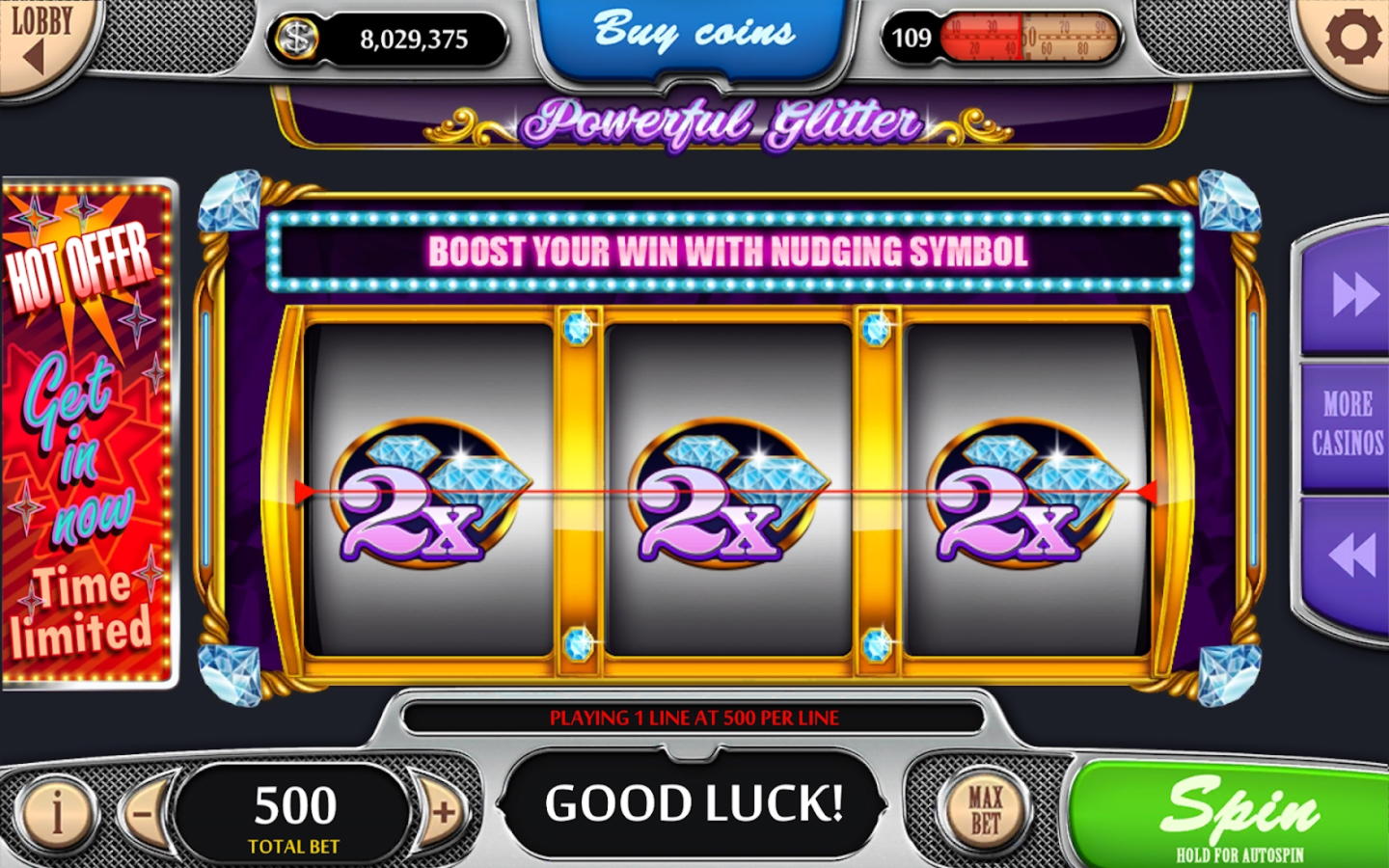 $735 Free Casino Tournament at Hopa Casino