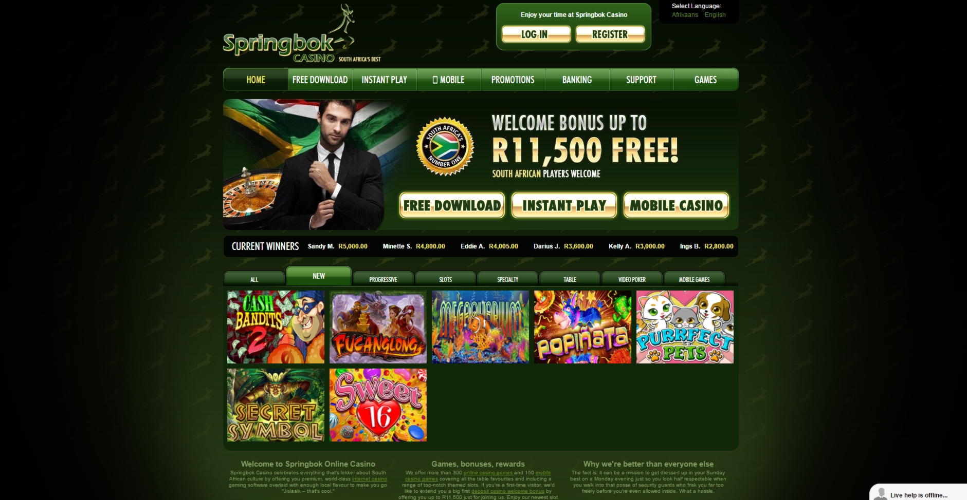 ﻿$200 Daily freeroll slot tournament at Grandivy Casino