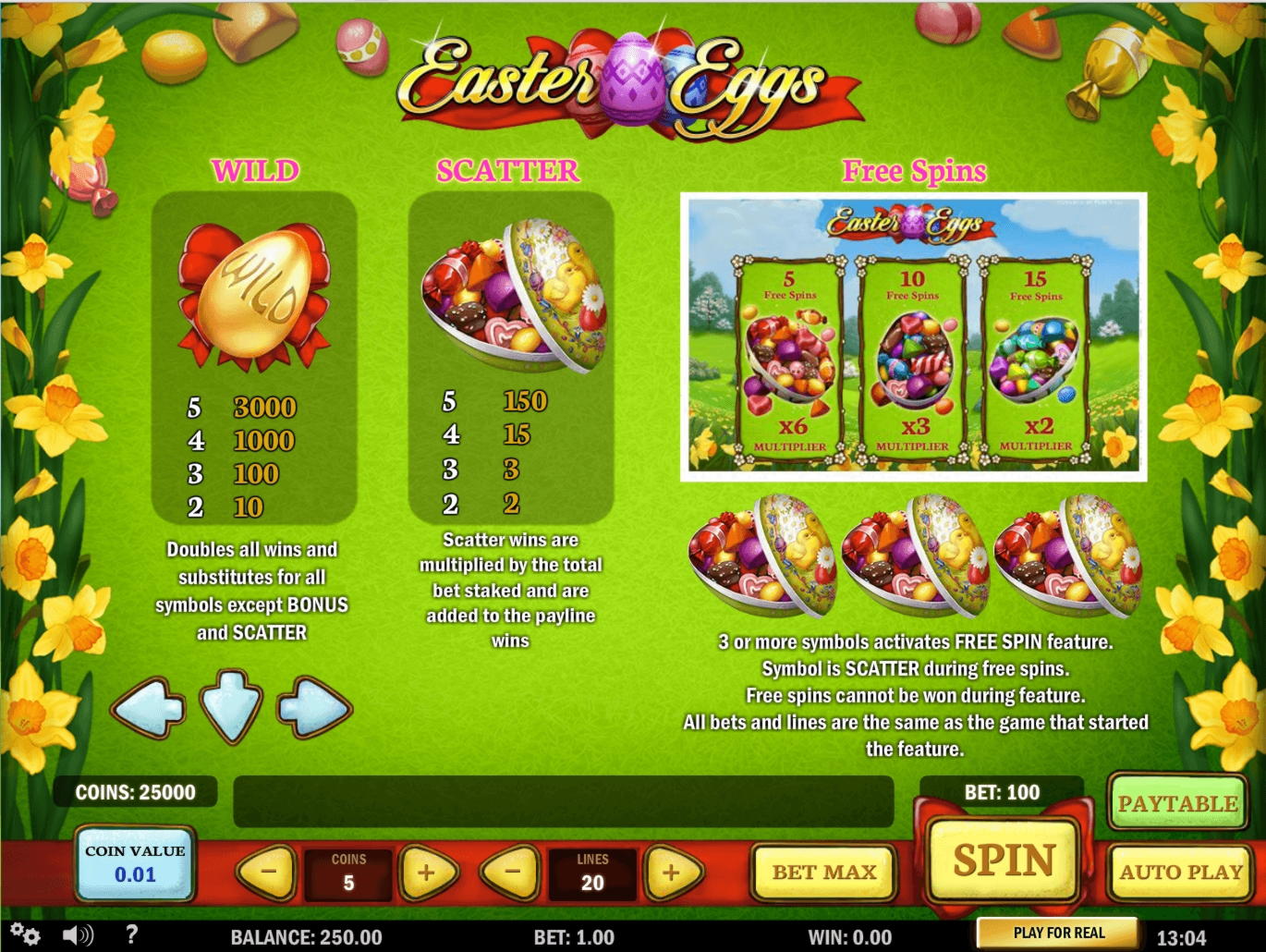 $580 FREE Chip at Royal Panda Casino