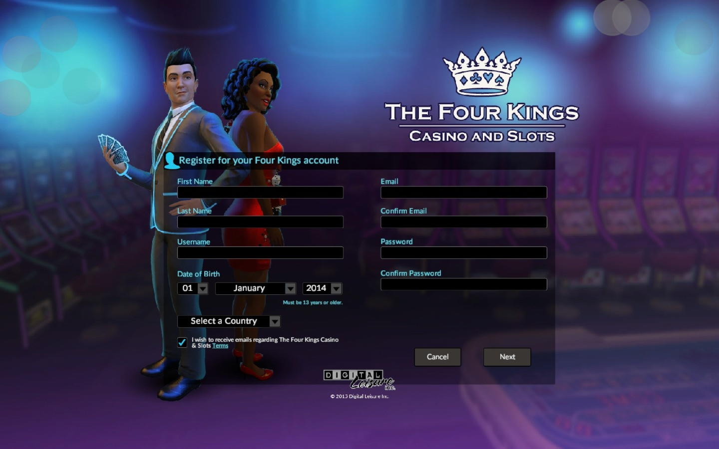 235 Free spins casino at Grandivy Casino