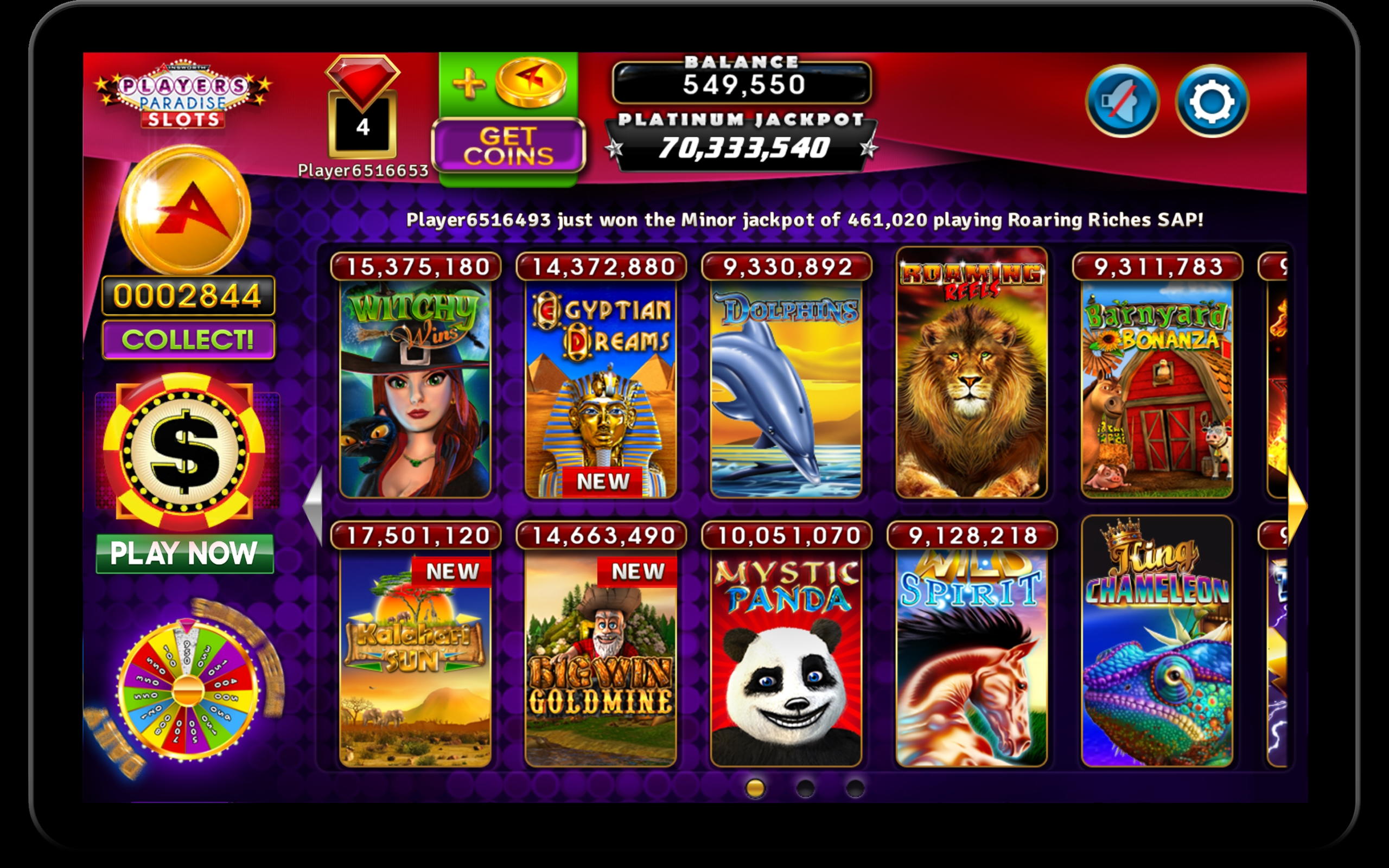€675 Free chip casino at Party Casino