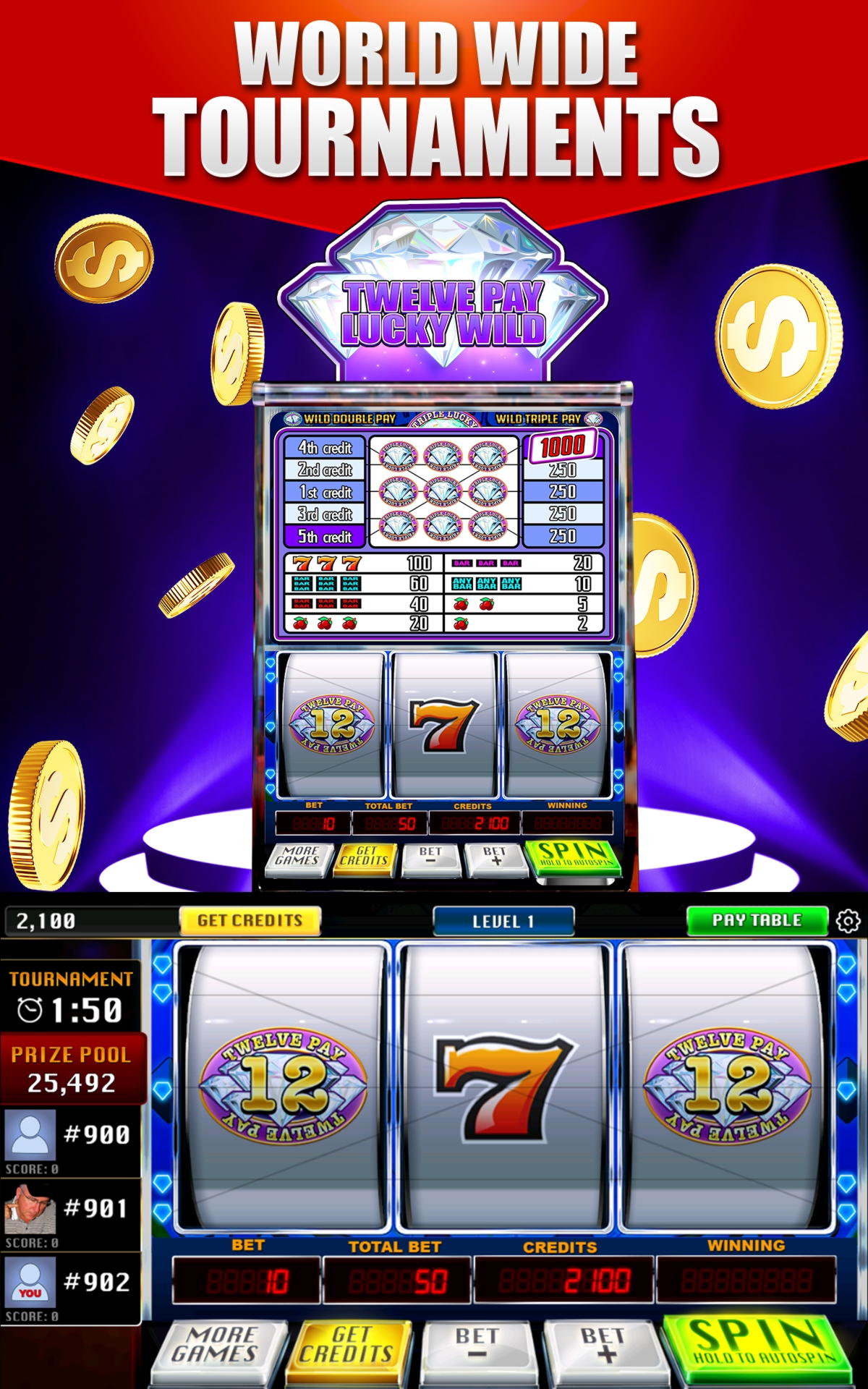 €170 Mobile freeroll slot tournament at Hopa Casino