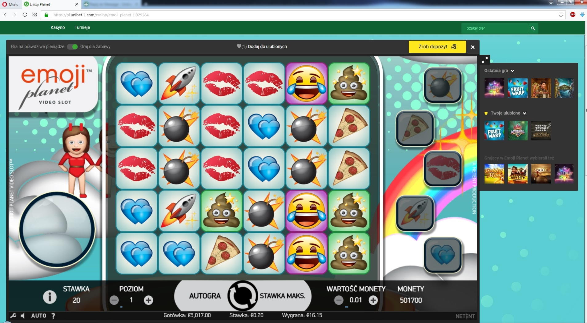 $755 Online Casino Tournament at Guts Casino