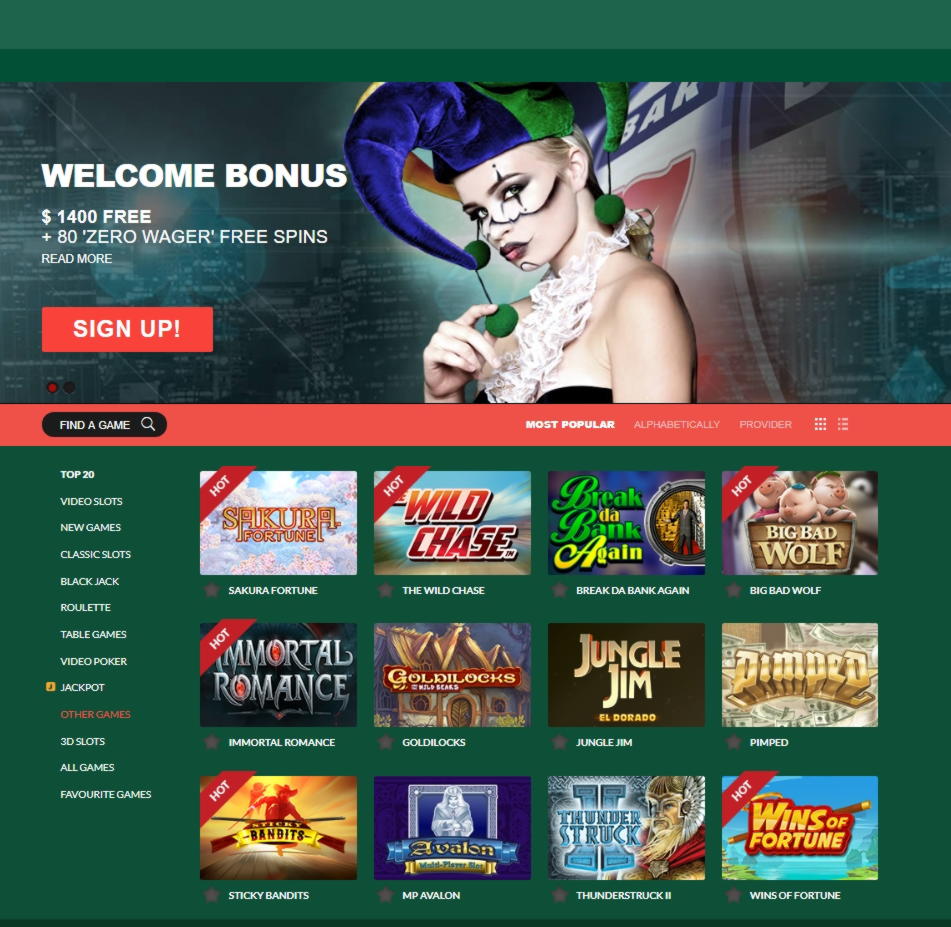 725% Match Bonus Casino at Casino Shadowbet