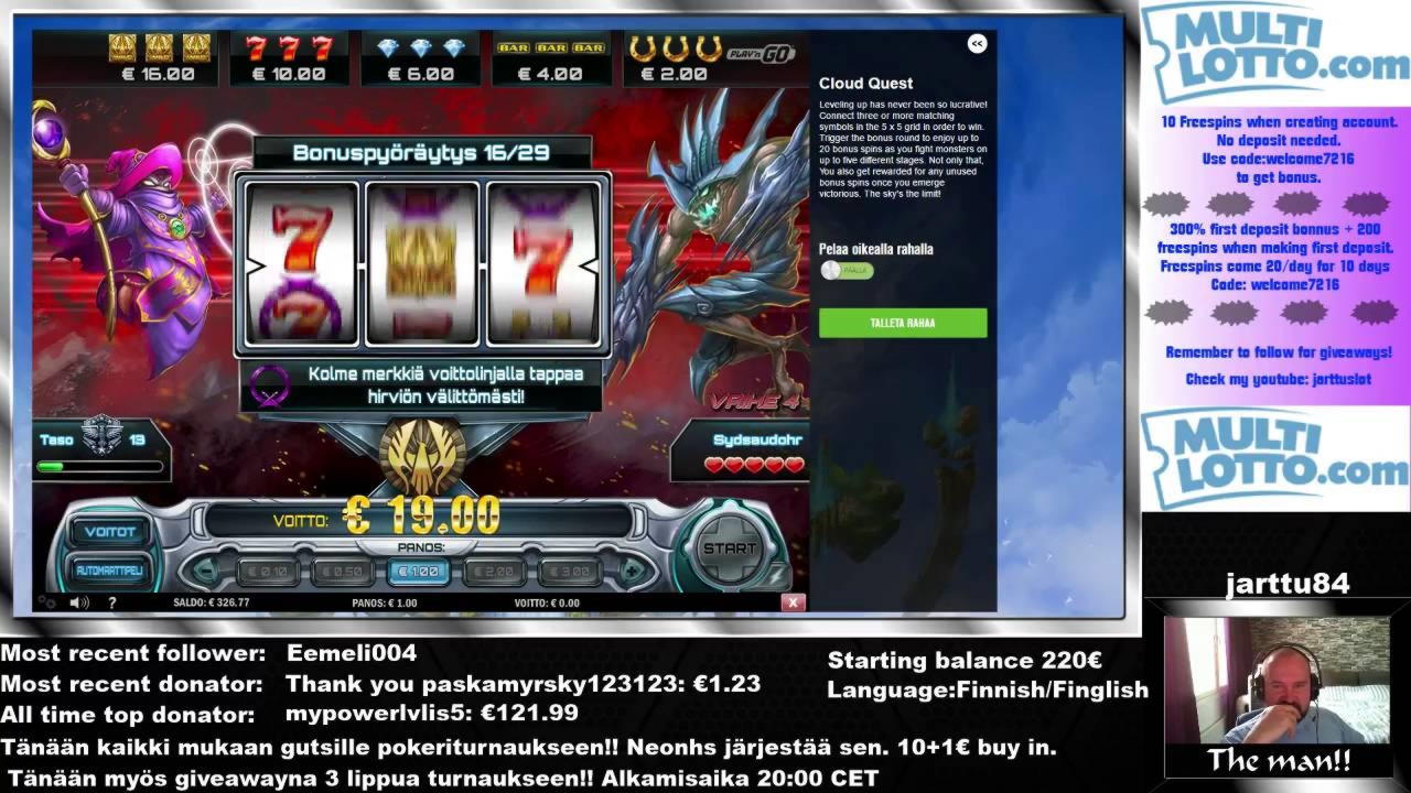 280 free casino spins at Mansion Bet Casino