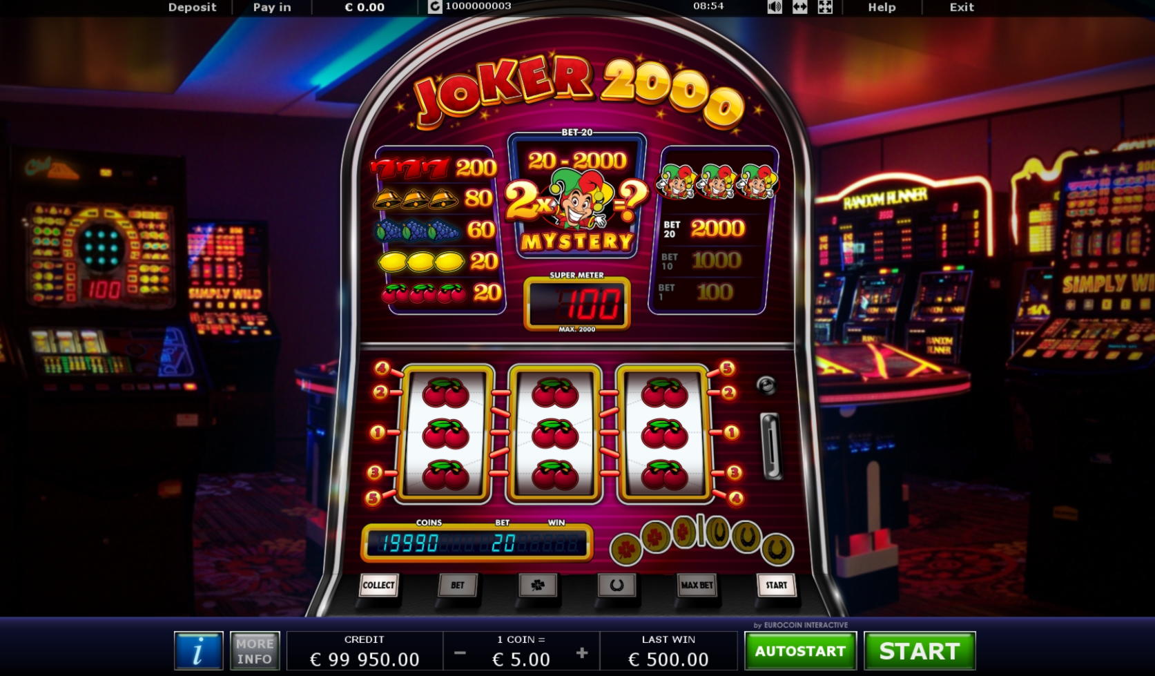 515% Casino match bonus at Dunder Casino