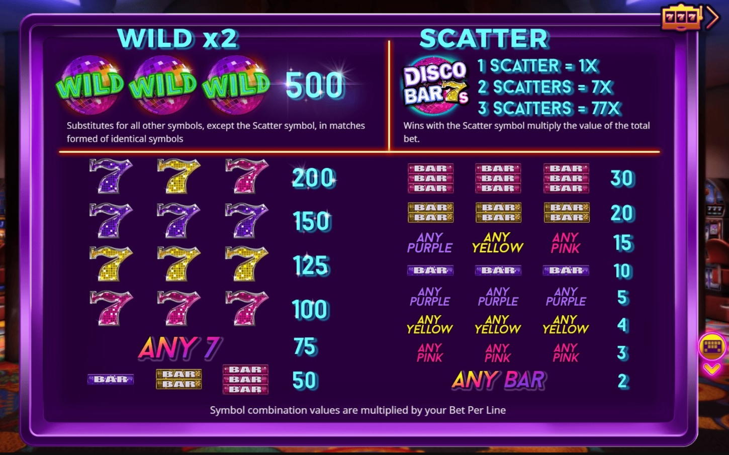 Eur 510 Free chip casino at 777 Casino