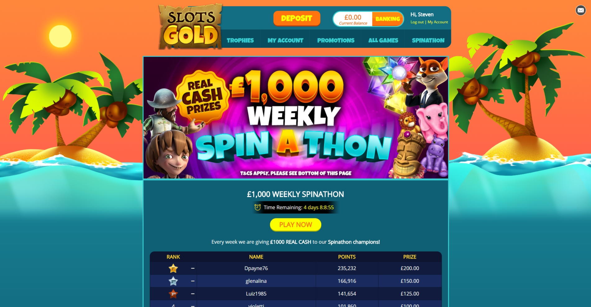 €260 free casino chip at Guts Casino