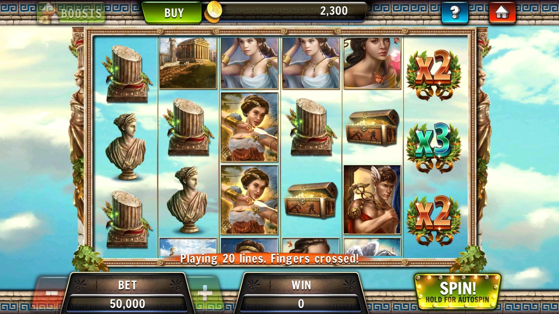 €260 Casino chip at Touch Lucky Casino