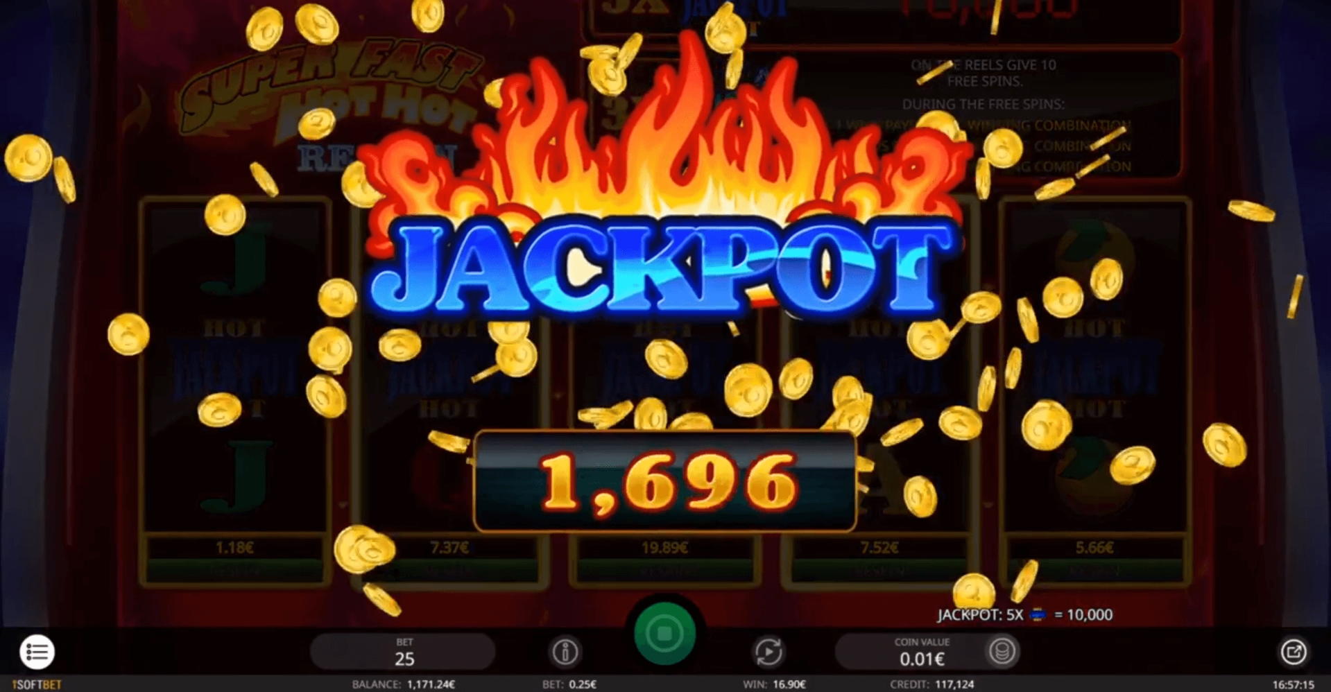 80 FREE SPINS at Party Casino